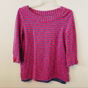 Talbots Striped Pullover Sweater Size L